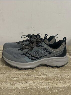 Saucony Mens Sz 10.5 Excursion TR17 Trail Running Shoes in Stone Grey NEVER WORN